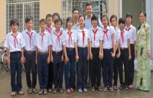 Le type d'uniforme que je portais